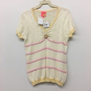 Manoush Sweater - Yellow / Pink